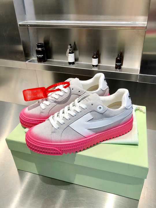 Off White Low Cut Shoes Mens ID:202104f175